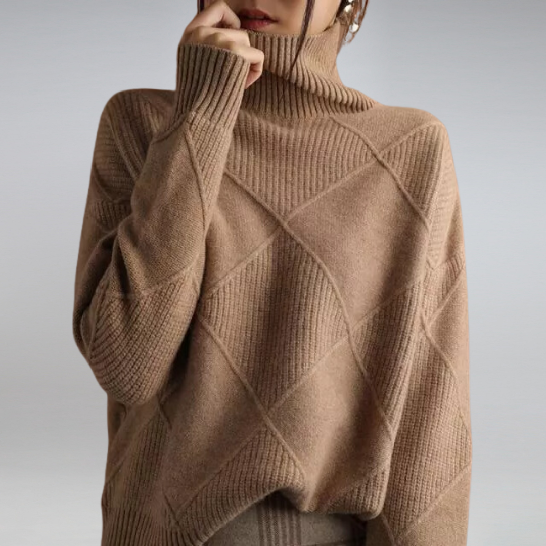 Chloe - Gemütlicher Winterstrickpullover