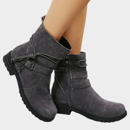 Delaney | Niedrige Absatz Stiefeletten