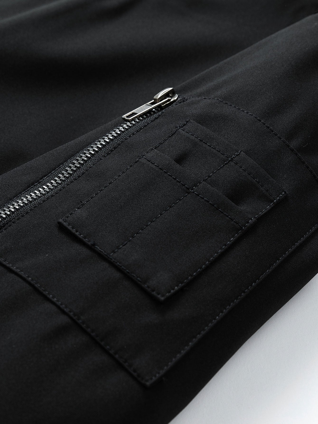 Kontrast 2 in 1 Kapuzen-Bomberjacke