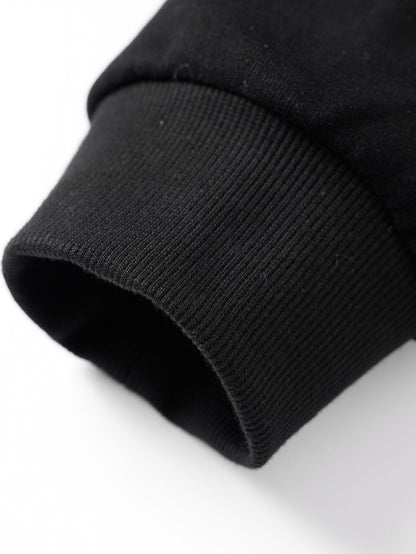 Locker sitzende Kapuzenjacke mit Reißverschluss und Kunstpelzkragen