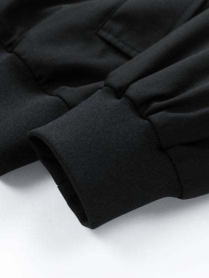 Kontrast 2 in 1 Kapuzen-Bomberjacke