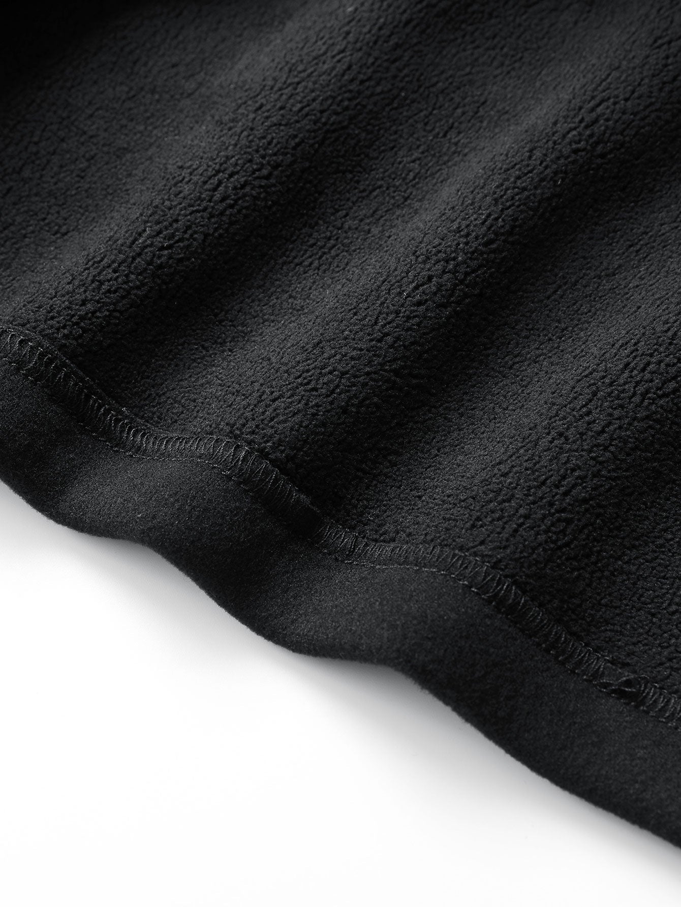 Viertel-Reißverschluss Fleece-Sweatshirt & Polar-Fleece-Hose mit geradem Bein