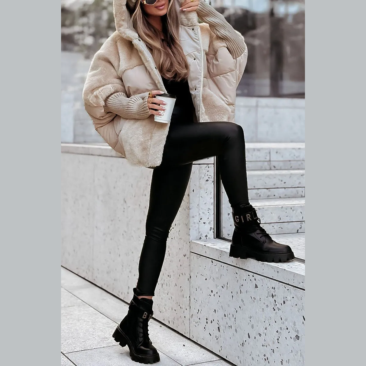 Hester | Bomberjacke mit Kapuze