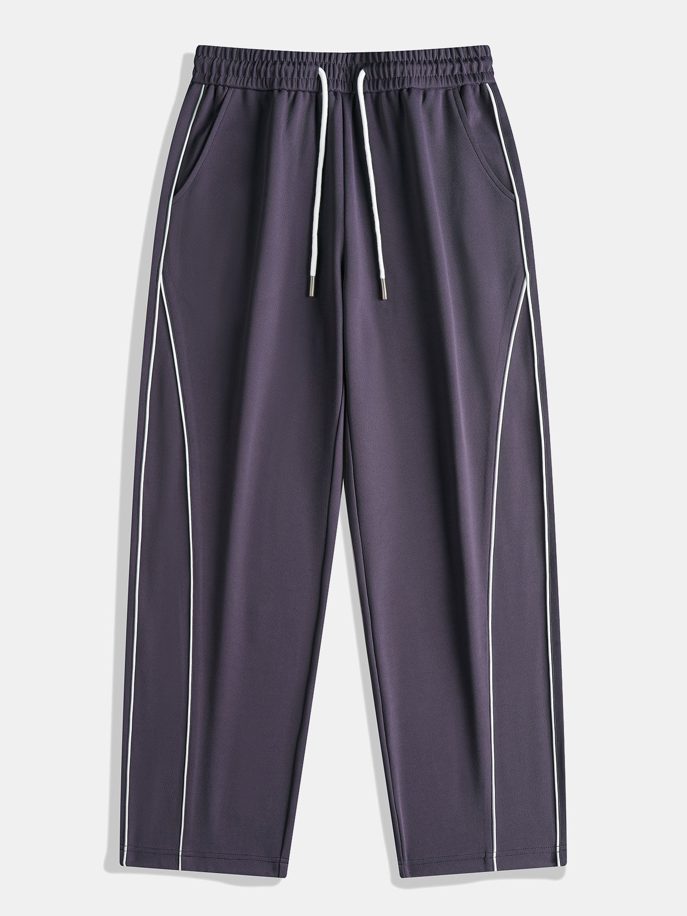 Bequeme Hose mit seitlichem Streifen