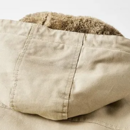 Elegante wattierte Premium-Winterjacke