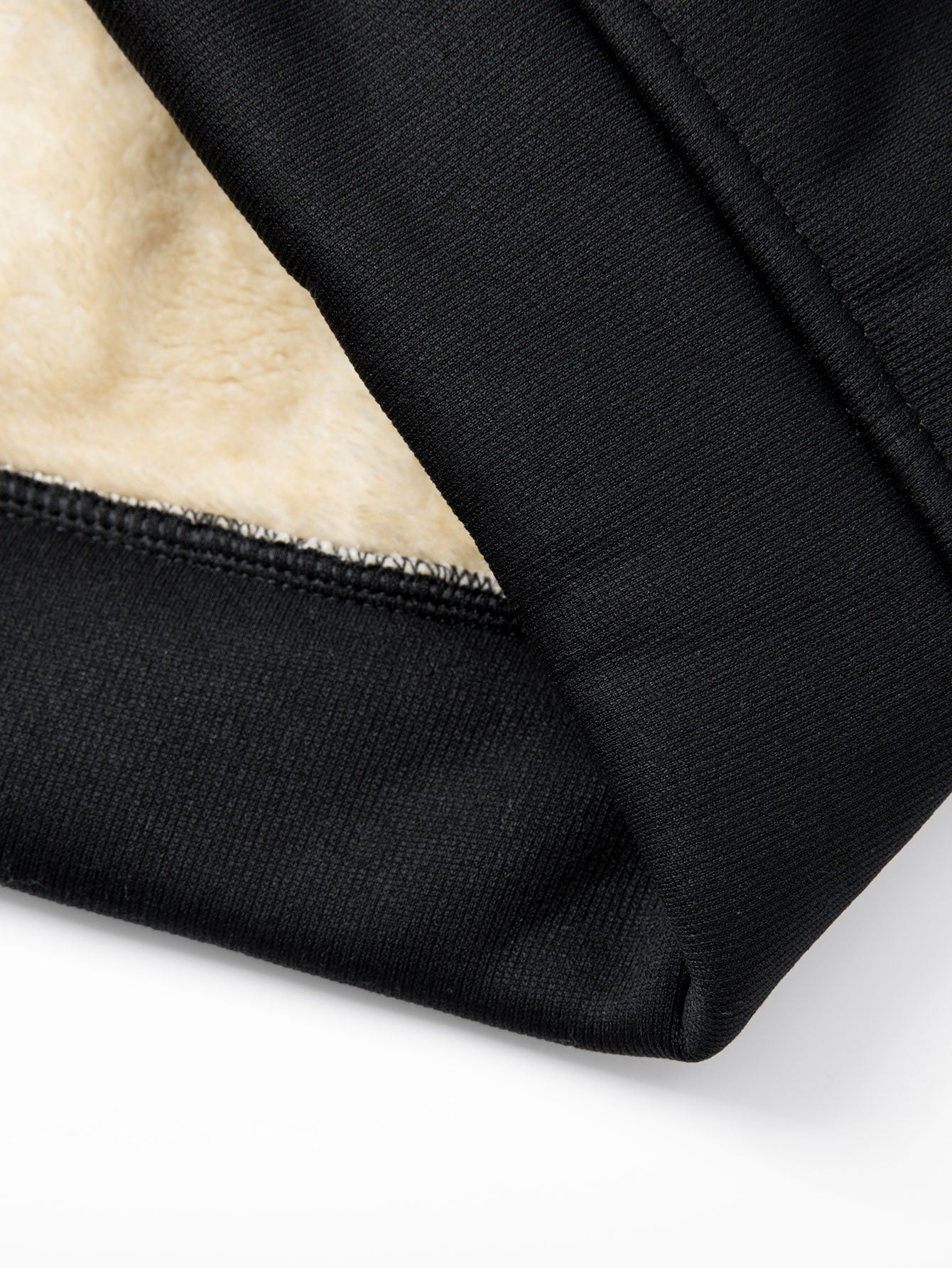 Teddy-Fleece Kapuzenpullover mit Reißverschluss und Kängurutasche