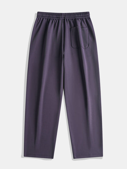 Bequeme Hose mit seitlichem Streifen