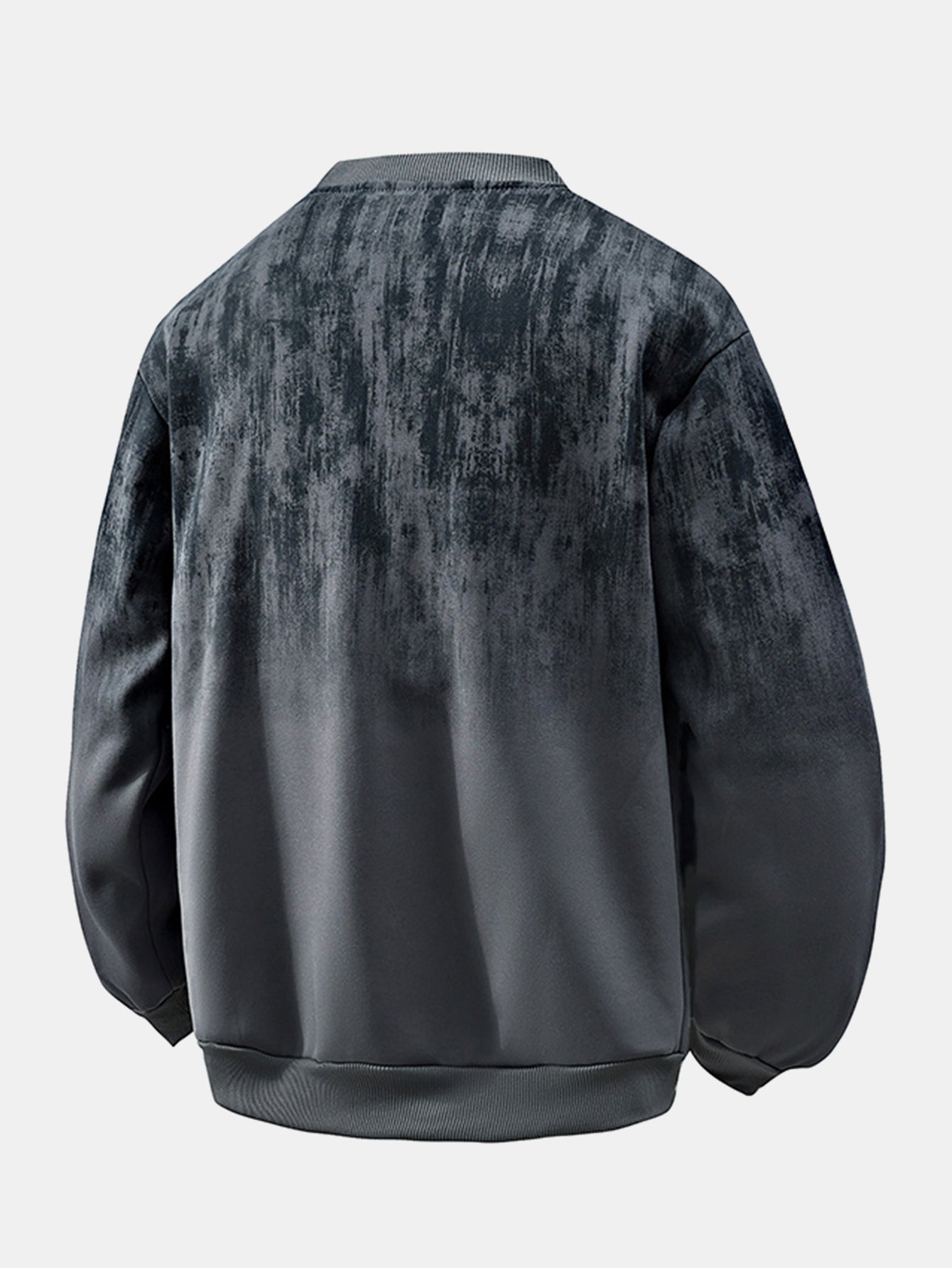 Locker sitzendes Batik-Sweatshirt