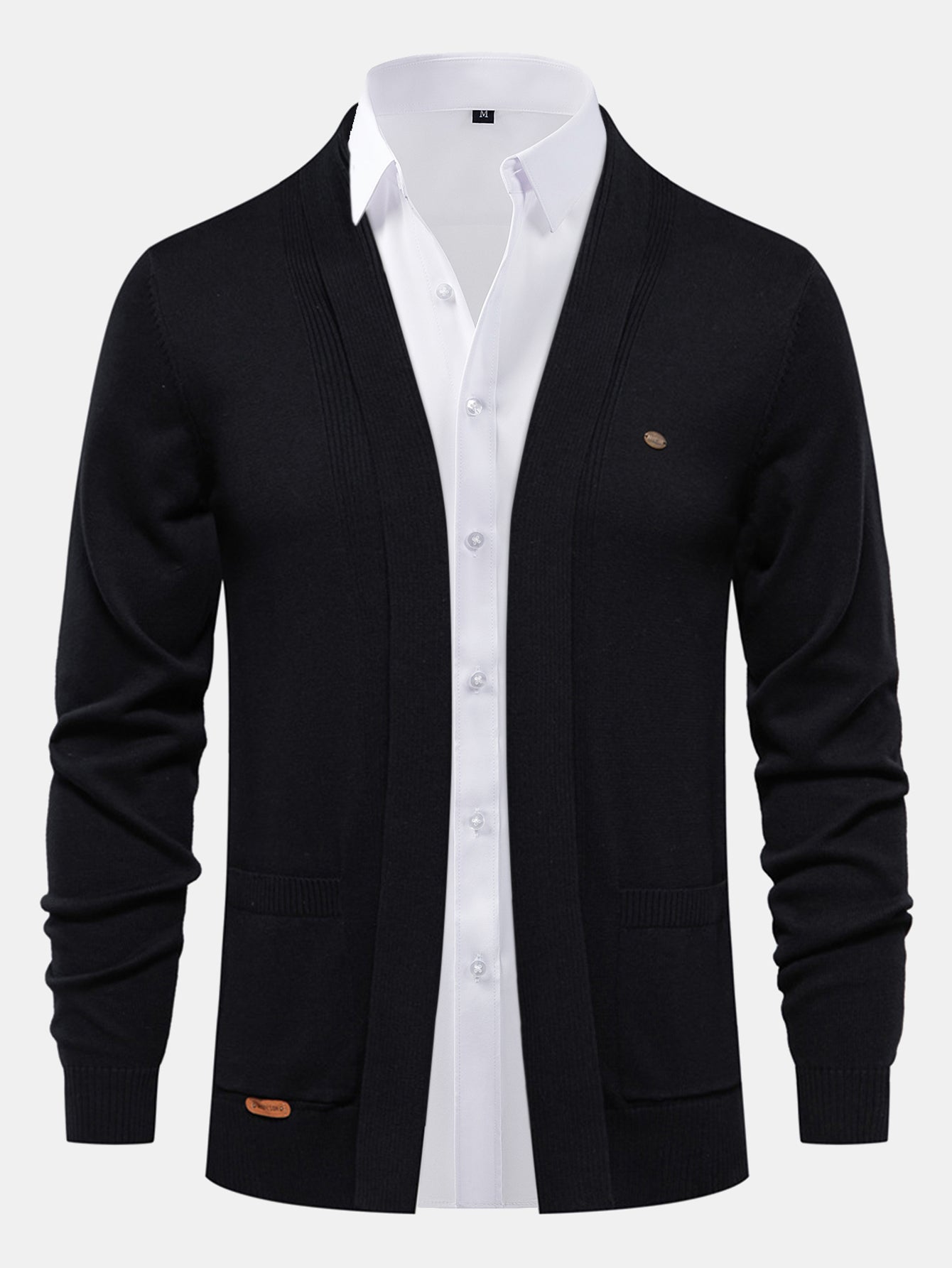 Cardigan-Pullover mit praktischen Taschen