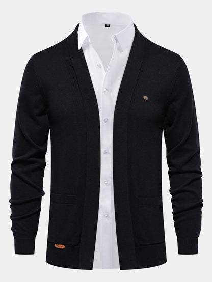 Cardigan-Pullover mit praktischen Taschen