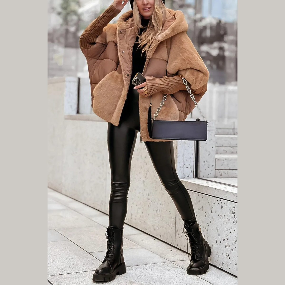 Hester | Bomberjacke mit Kapuze