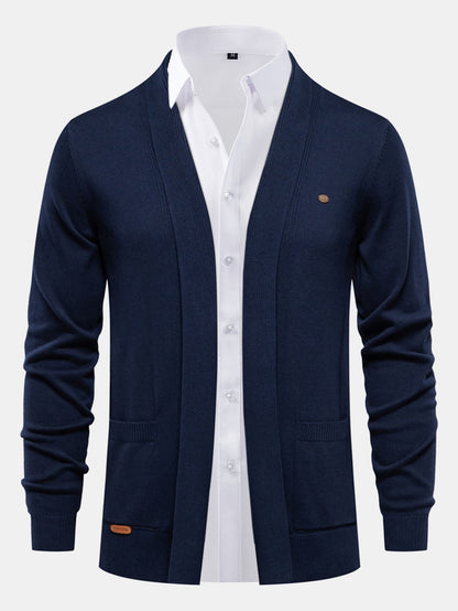 Cardigan-Pullover mit praktischen Taschen