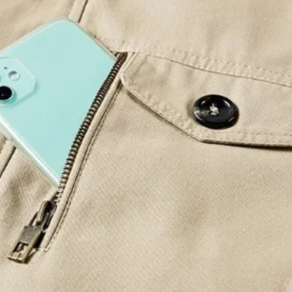 Elegante wattierte Premium-Winterjacke