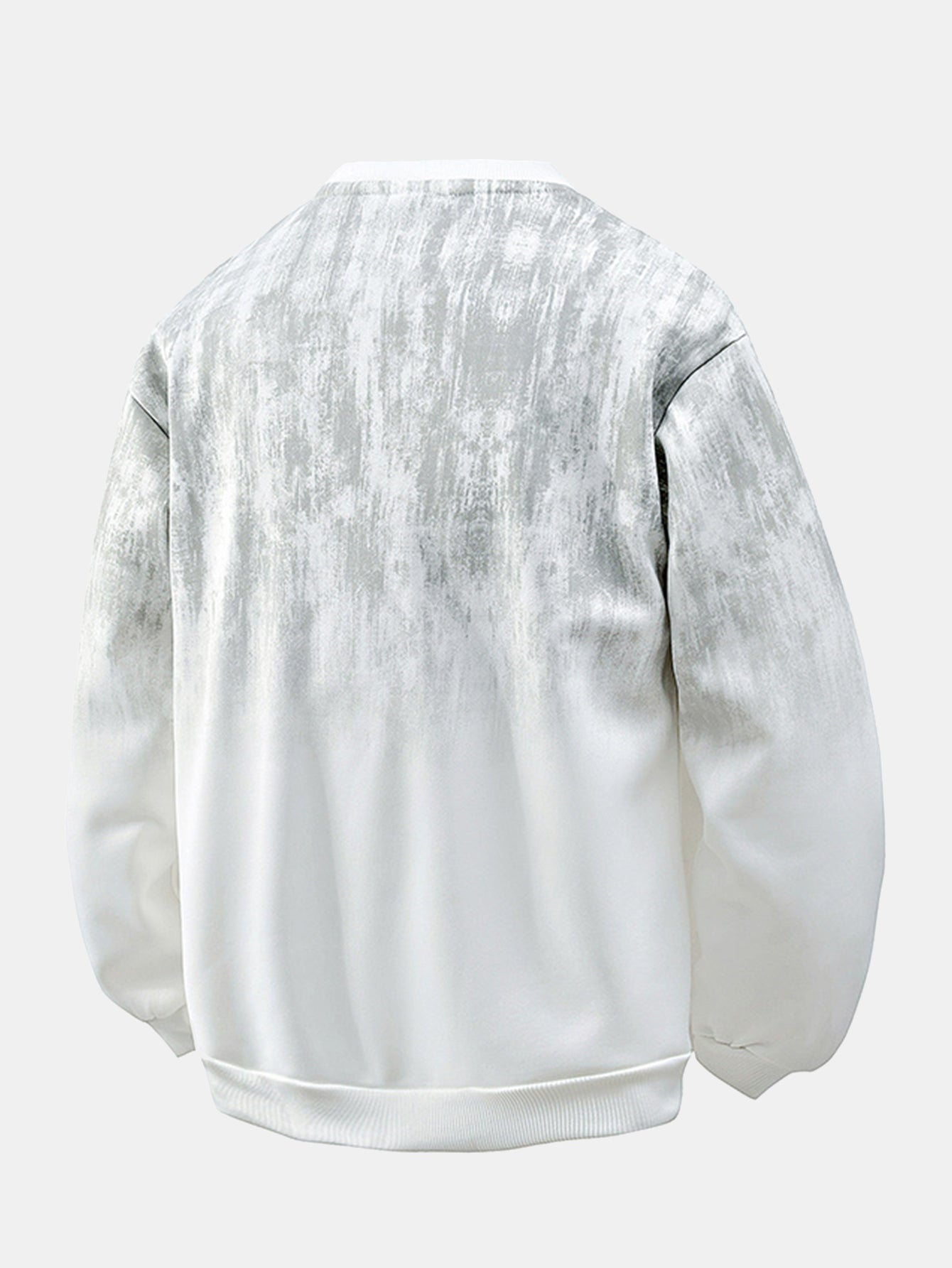 Locker sitzendes Batik-Sweatshirt