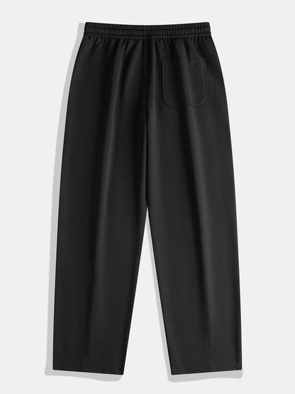 Bequeme Hose mit seitlichem Streifen