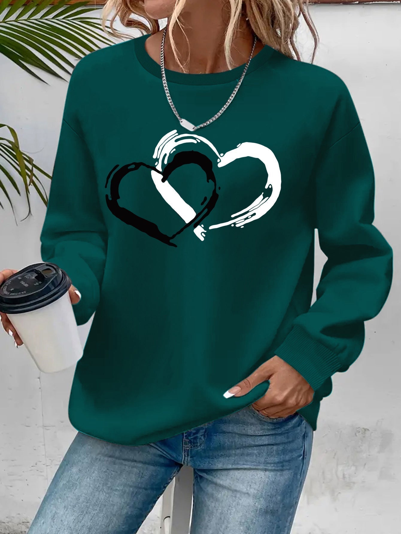 Sharyn - Eleganter Herzpullover