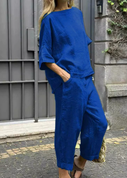 Mima - Baumwolle und Leinen Set