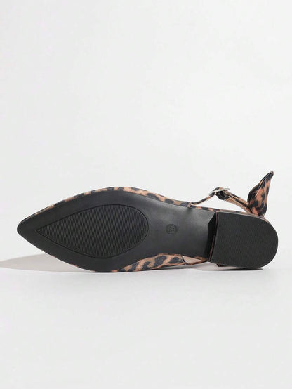 Zara | Schicke Leopardenprint Ballerinas
