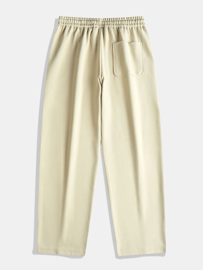 Bequeme Hose mit seitlichem Streifen