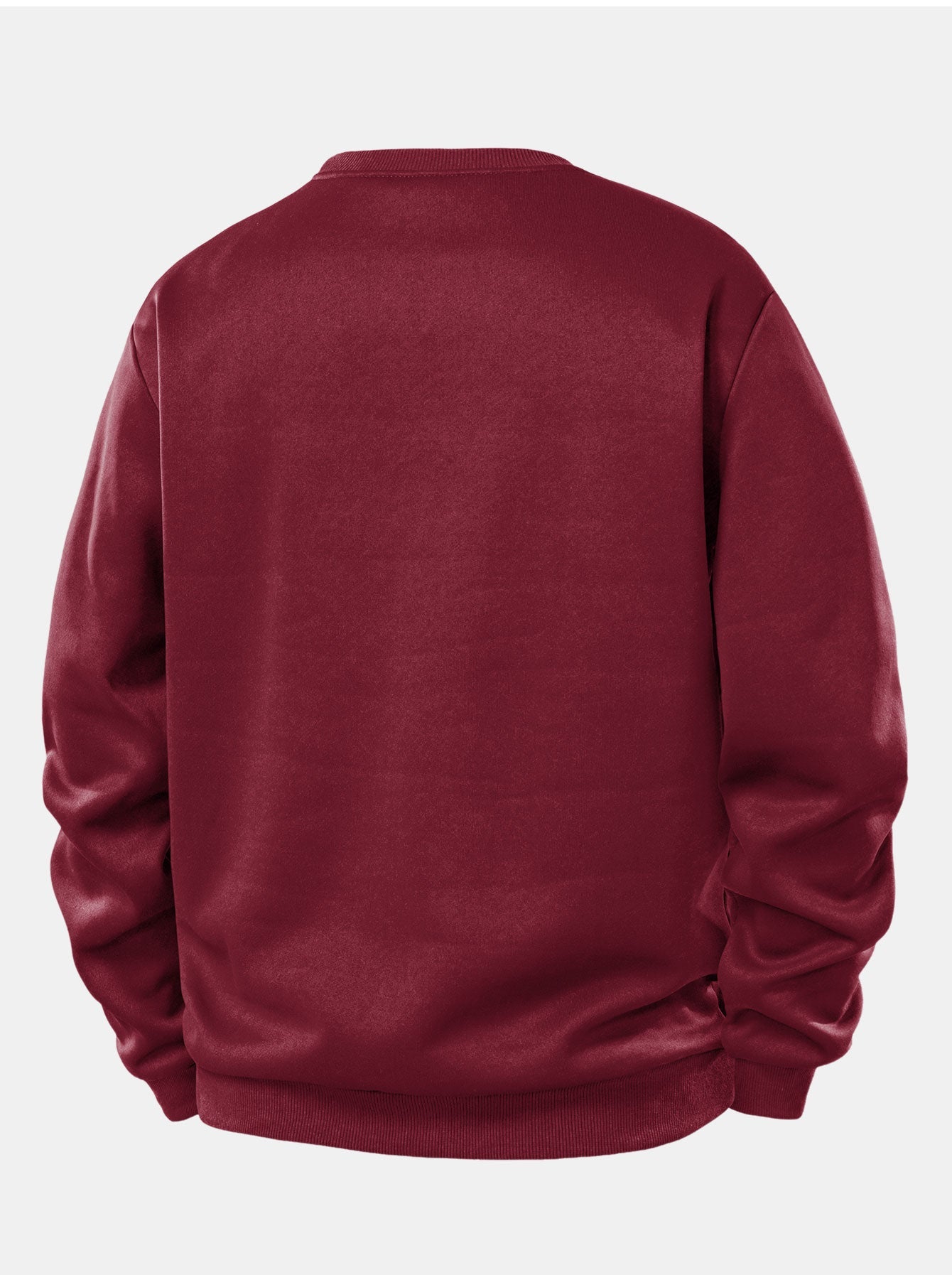 Teddy Fleece Gefüttertes Sweatshirt