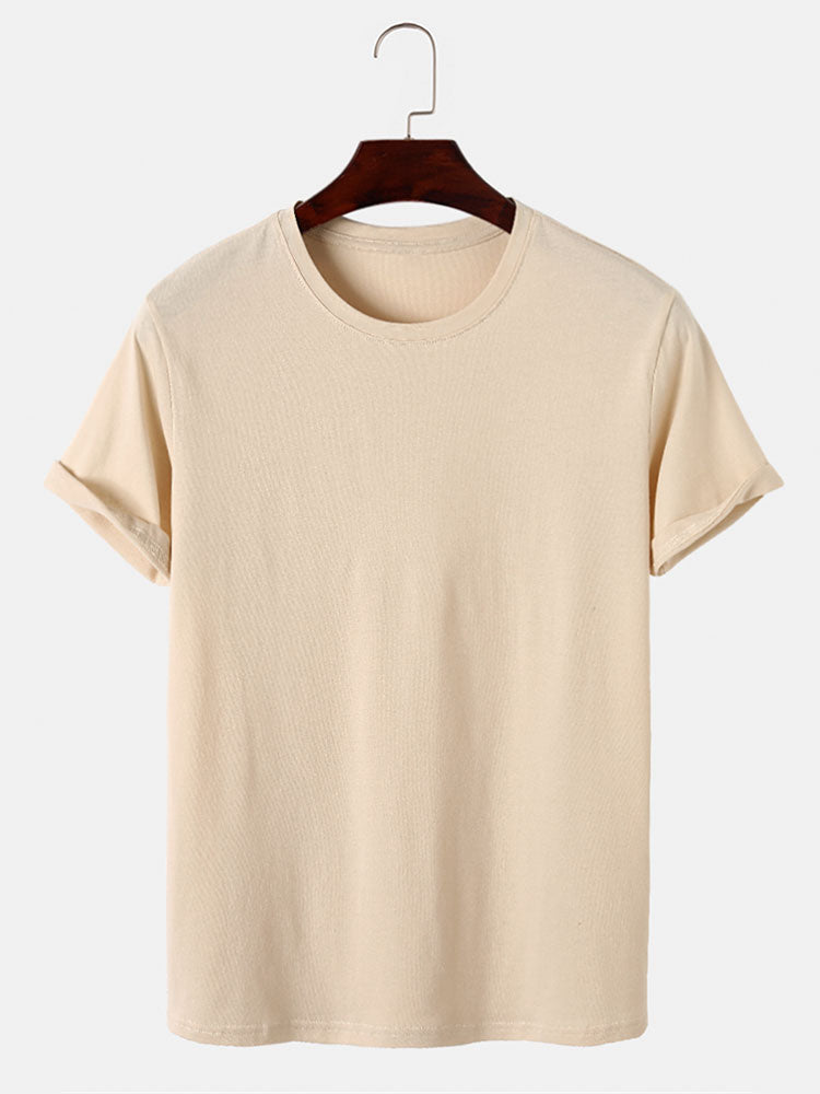Basic T-Shirt aus 100% Baumwolle