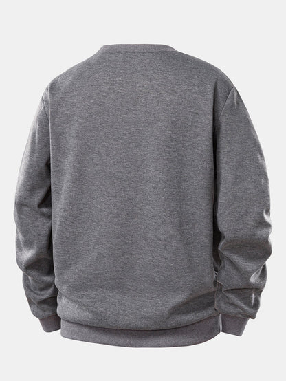 3 Stück Teddy-Fleece-gefüttertes Sweatshirt