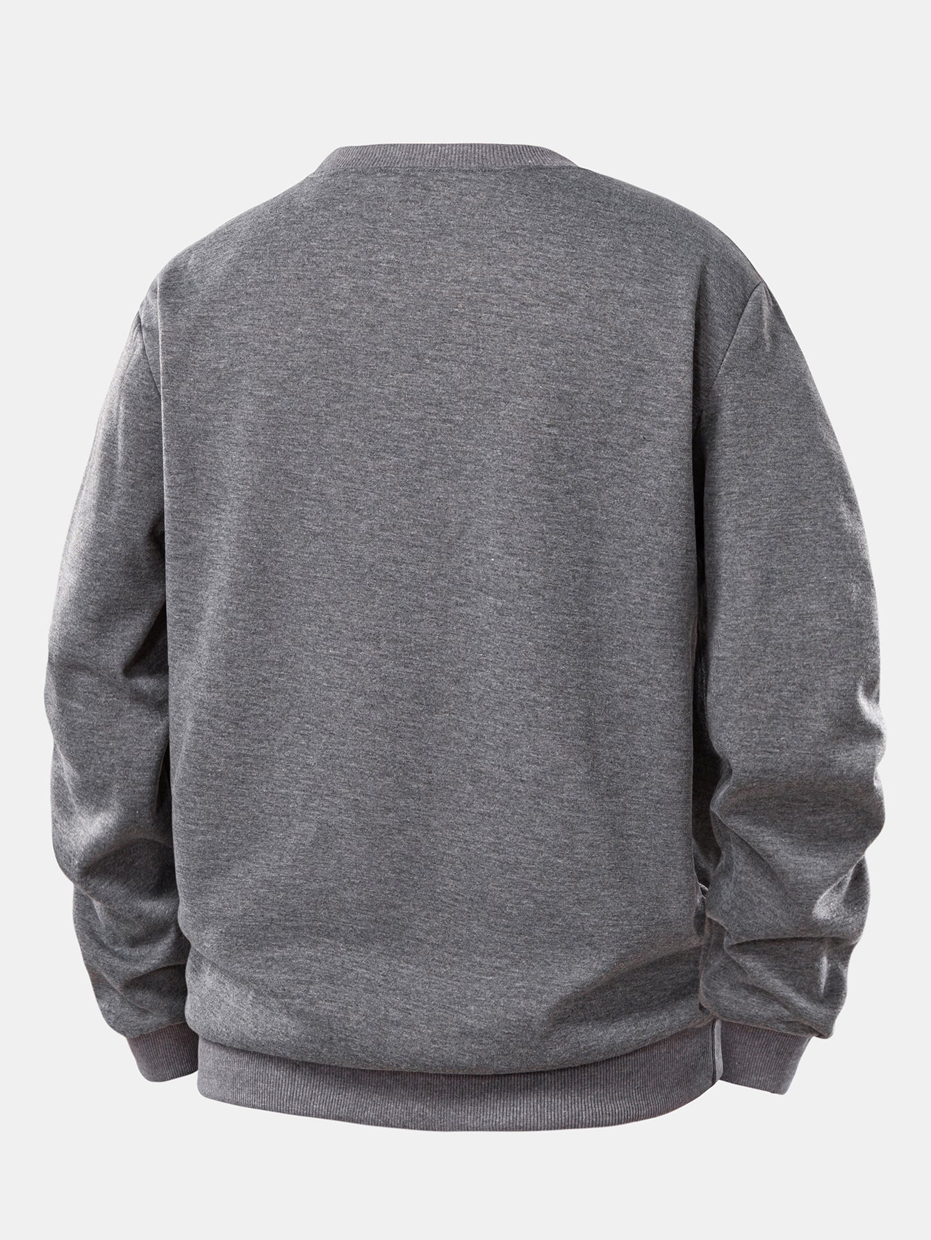 Teddy Fleece Gefüttertes Sweatshirt