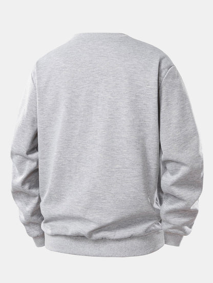 3 Stück Teddy-Fleece-gefüttertes Sweatshirt