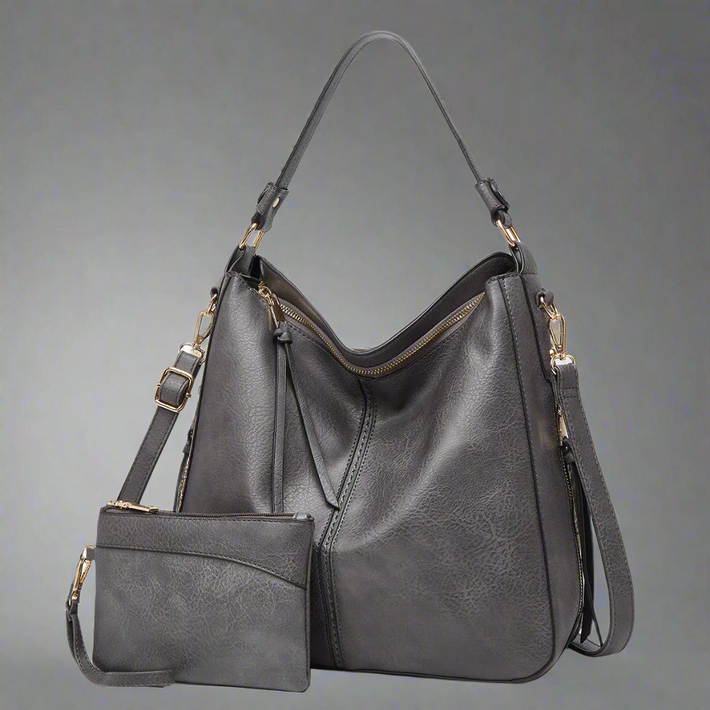 Cecile - Stylische Leder-Tote