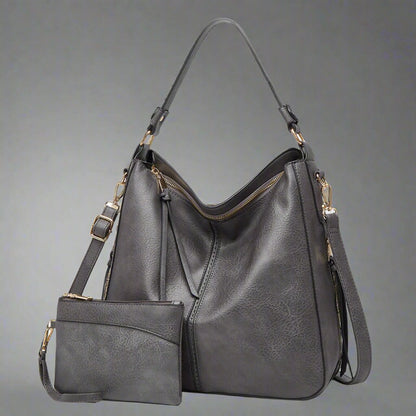 Cecile - Stylische Leder-Tote