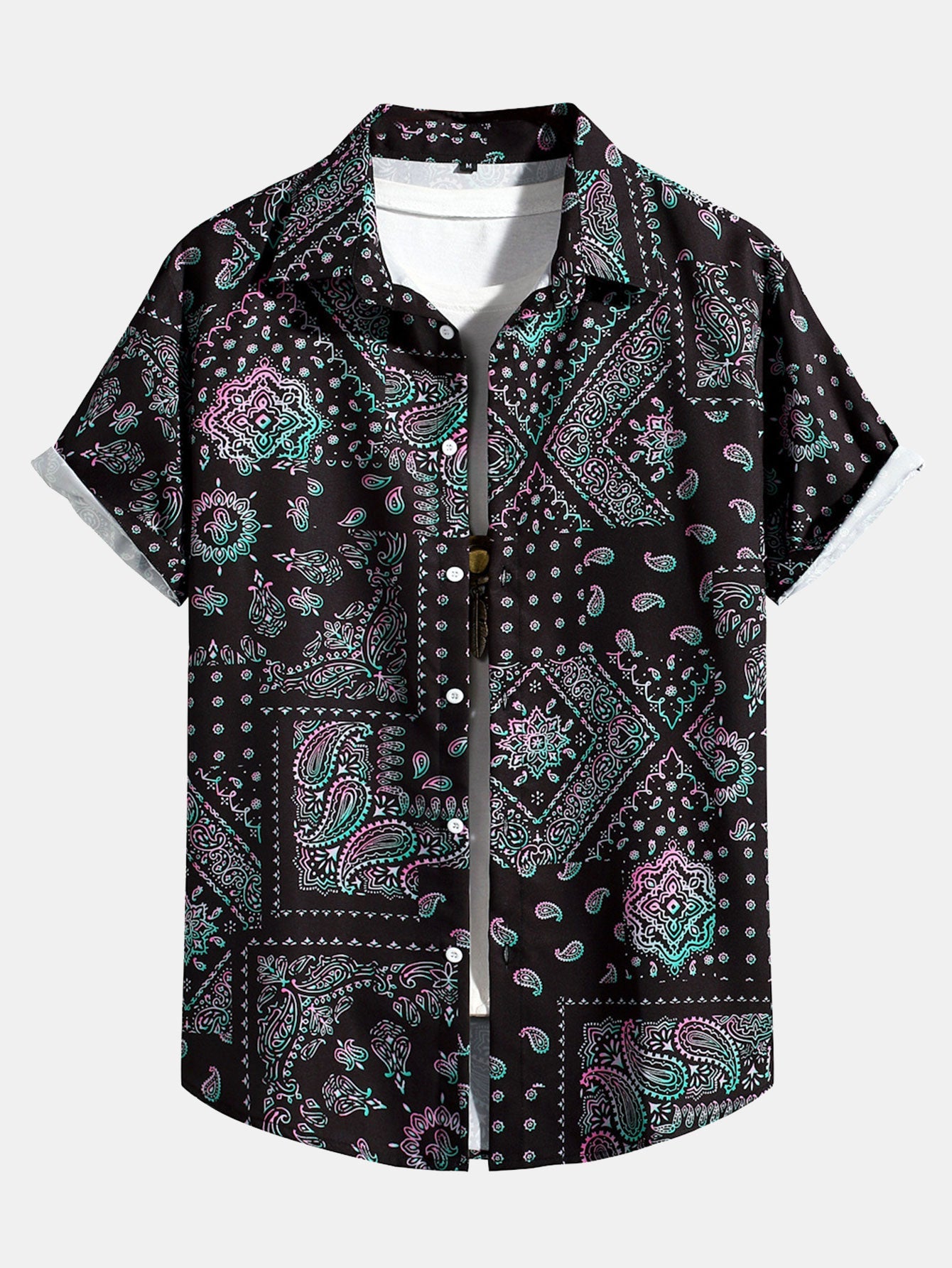 Knopfhemd mit Paisley-Muster