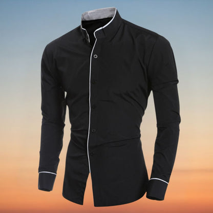 HUBERT I STEHKRAGEN LANGARMHEMD