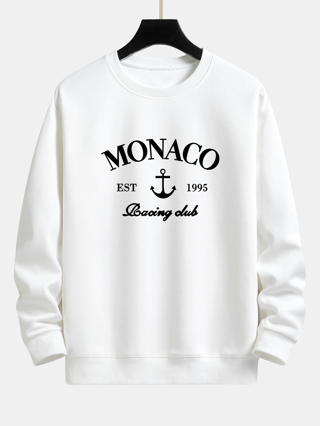 Monaco Print Sweatshirt mit Relaxed Fit