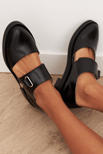 Zara | Elegante Schnallen-Loafers