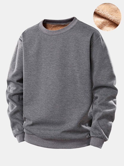 3 Stück Teddy-Fleece-gefüttertes Sweatshirt