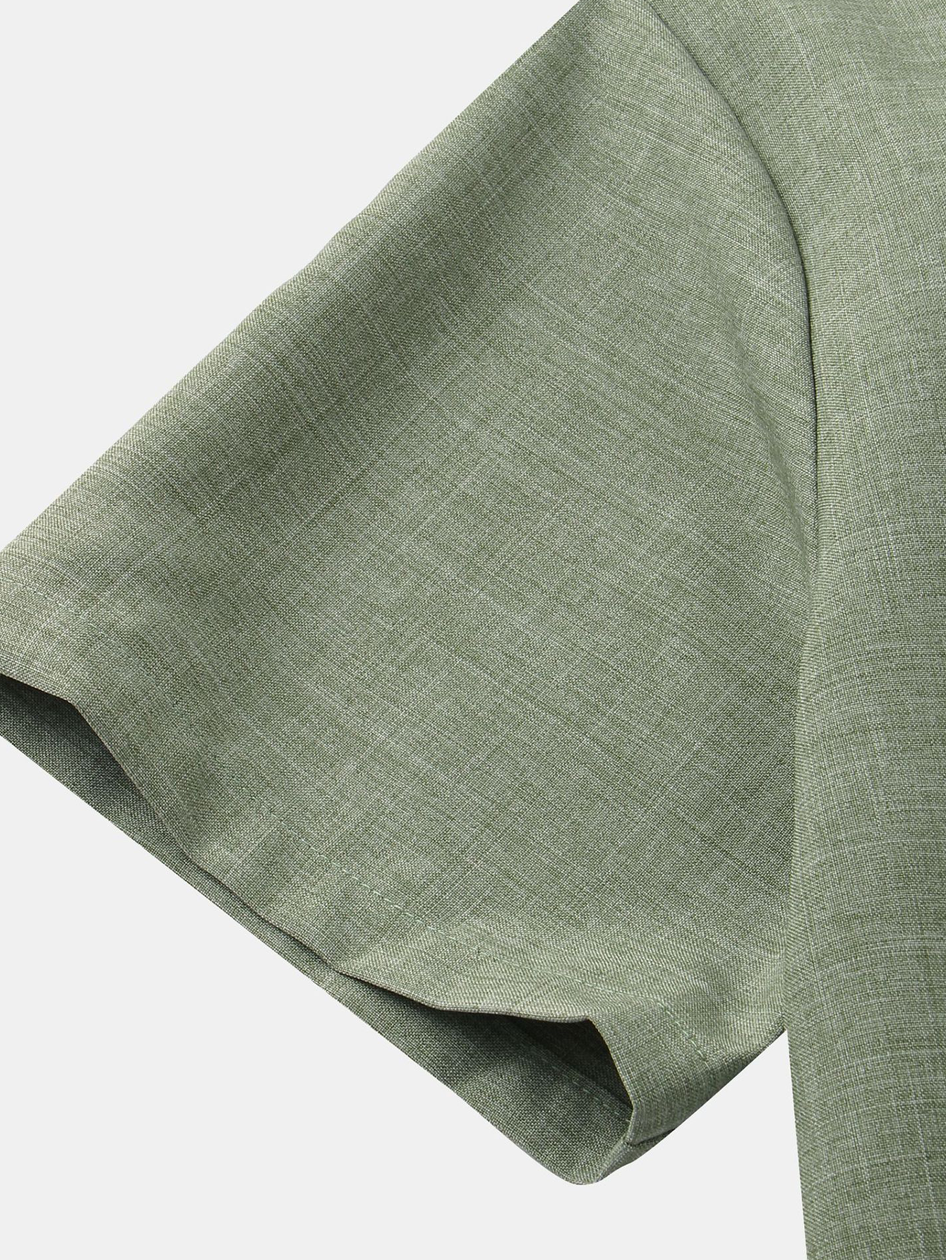 Herren Stehkragenhemd mit praktischer Tasche