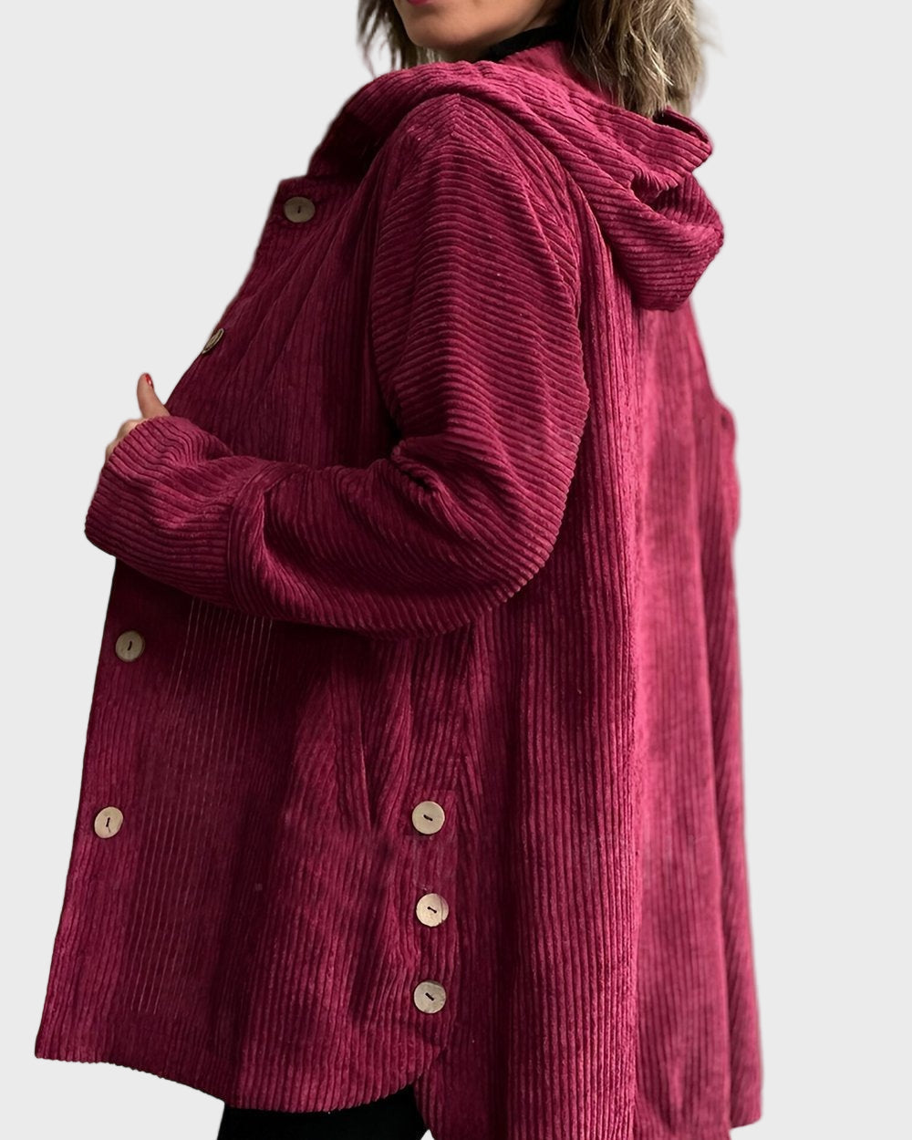 Indie | Corduroy Kapuzenjacke