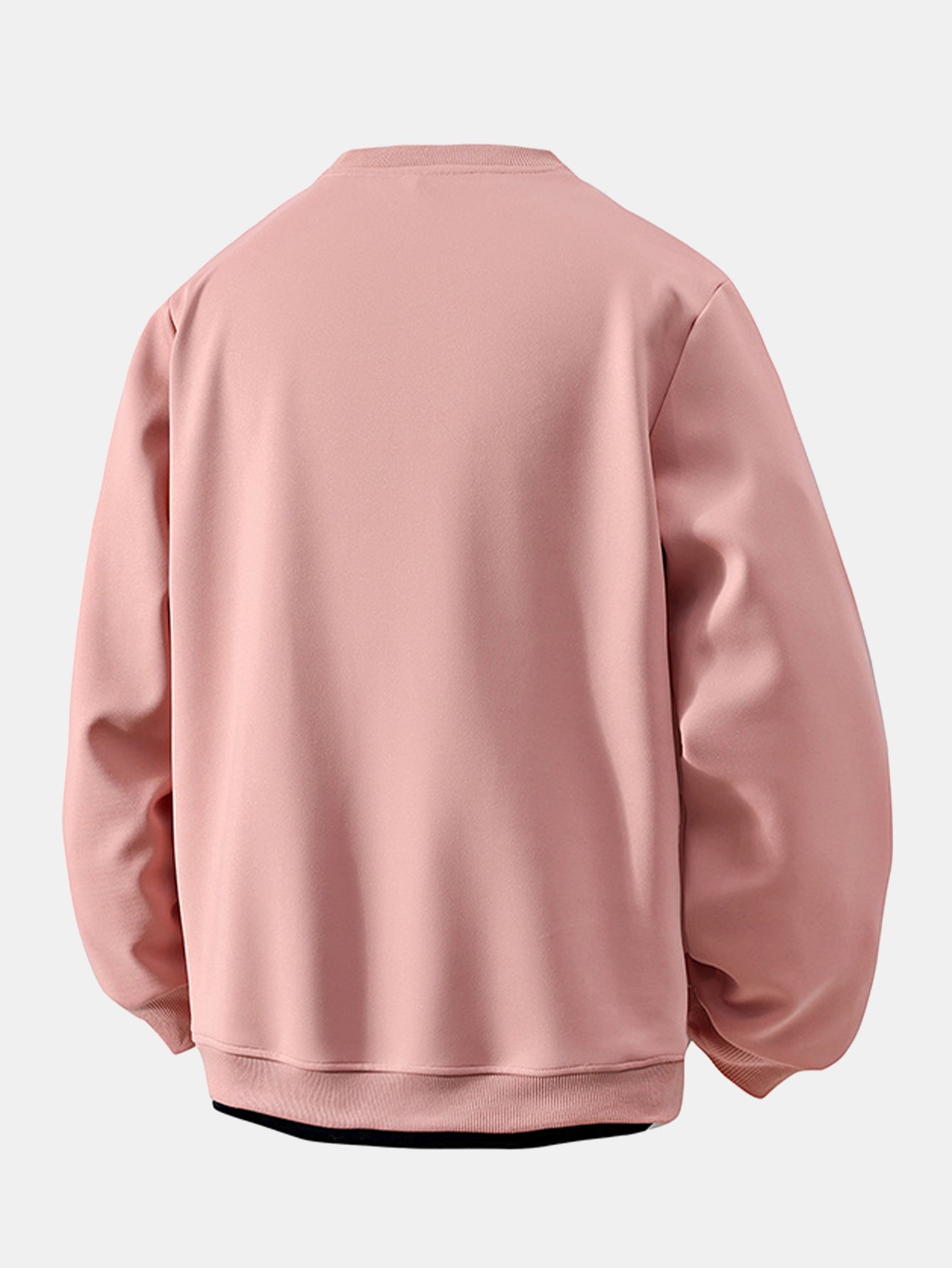 Locker sitzendes 2-in-1 Sweatshirt mit Rundhalsausschnitt