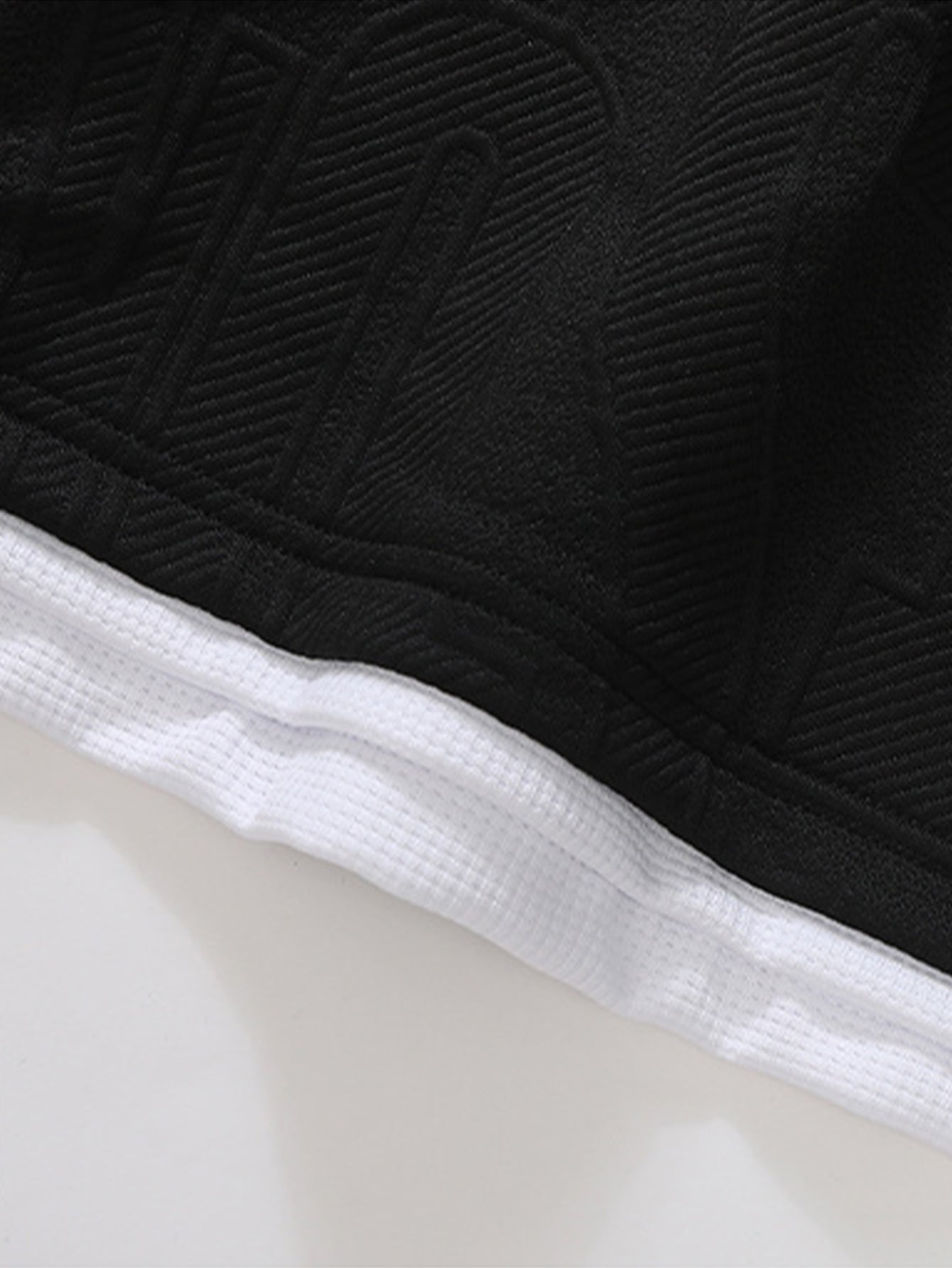 Jacquard Sweatshirt mit Reverskragen und lockerem Sitz