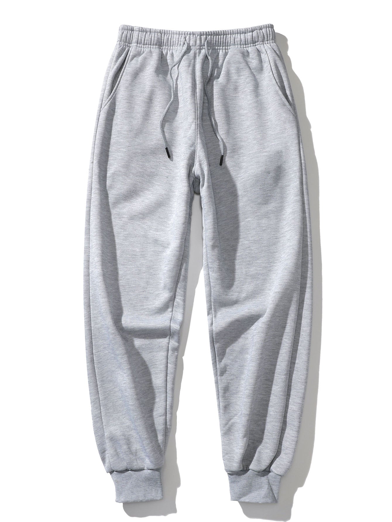 Basic Rundhals-Sweatshirt und Jogginghose