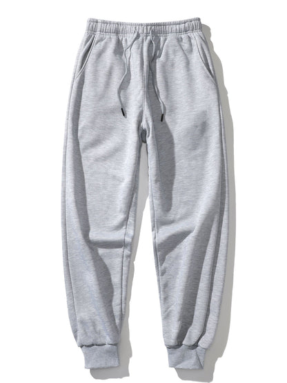 Basic Rundhals-Sweatshirt und Jogginghose