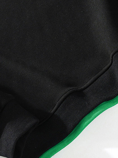 Locker sitzendes 2-in-1 Sweatshirt mit Rundhalsausschnitt