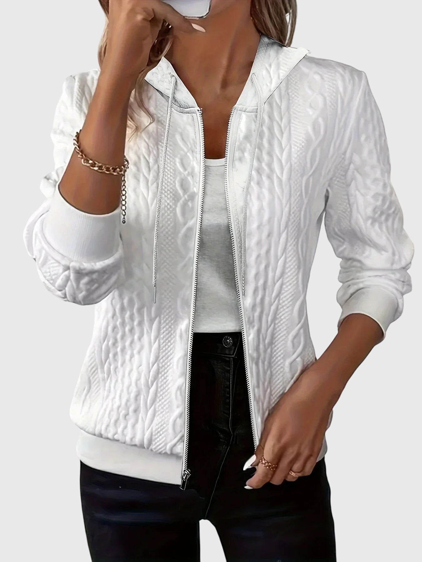 Jenna | Kapuzenpullover mit Reißverschluss