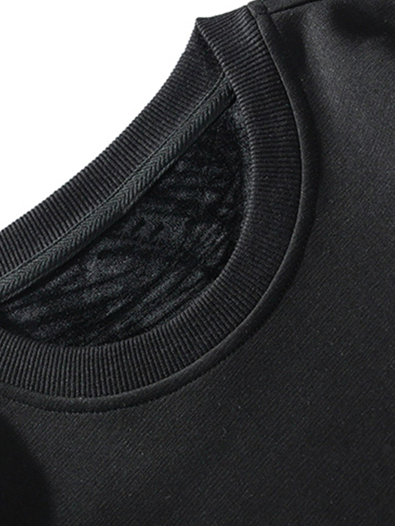 Locker sitzendes 2-in-1 Sweatshirt mit Rundhalsausschnitt