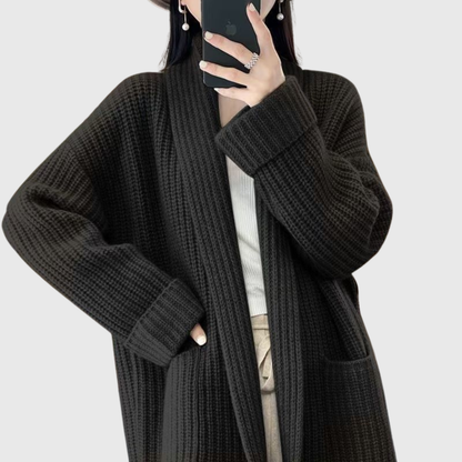Amy | Bequeme Strickjacke