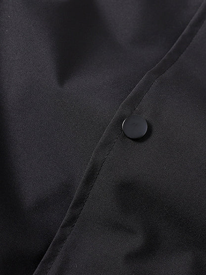 Baseballjacke im Locker-Schnitt mit kontrastierender Stickerei