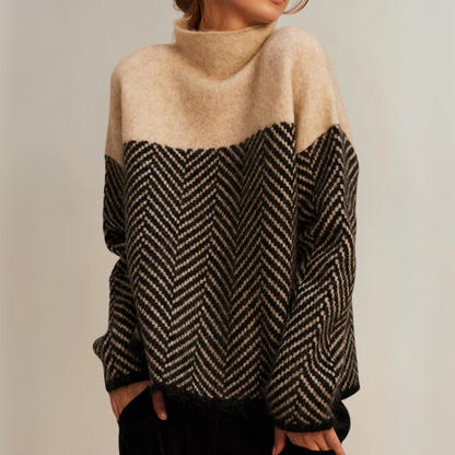 Norah | Baumwoll-Turtleneck-Pullover