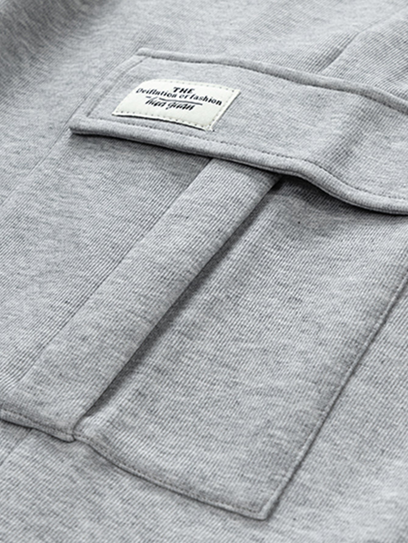 Bequeme gerade Jersey Cargo-Hose mit entspannter Passform