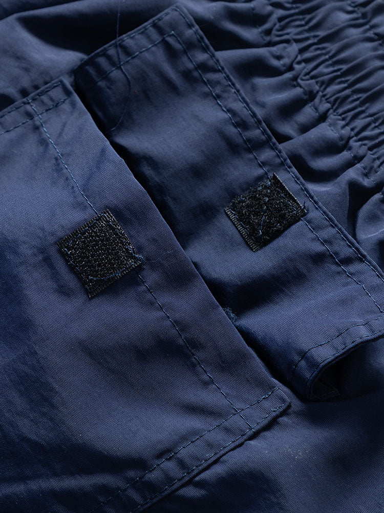 Reguläre Passform Baumwoll-T-Shirt mit Palmbaum-Silhouette Druck & passende Badehose