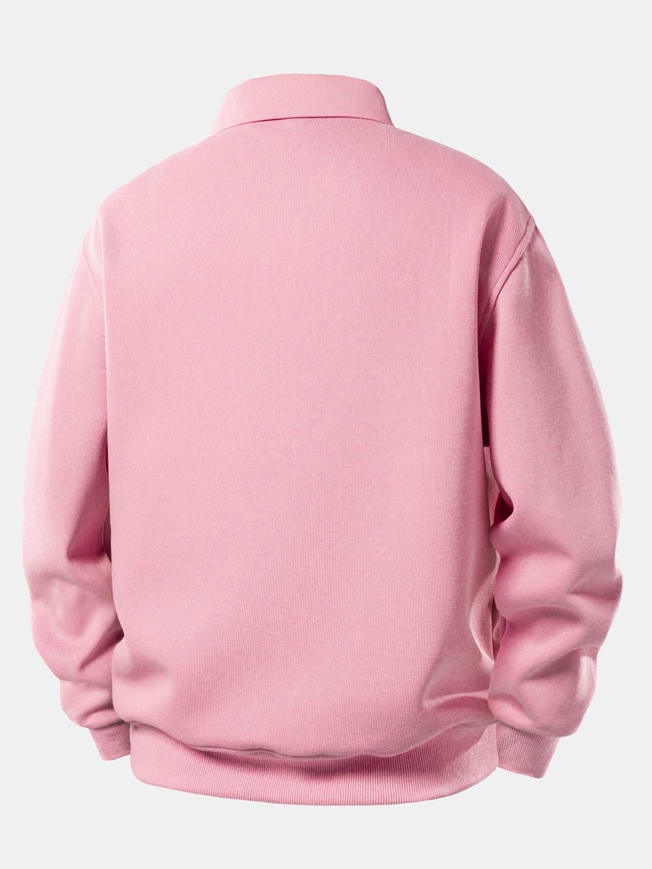 Pullover mit festem Poloshirt-Kragen